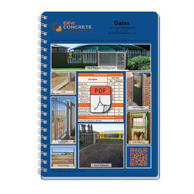 ERW Concrete Products (Pty) Ltd - Brochure - Steel Gates