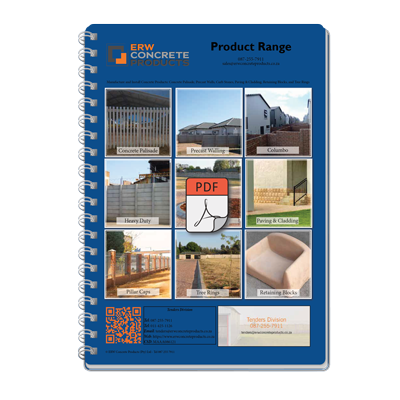 ERW Concrete Products (Pty) Ltd - Brochure - Product Range